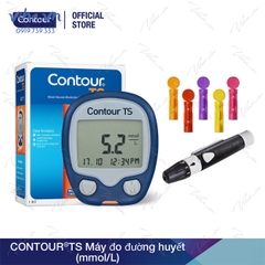 Máy Đo Đường Huyết Contour TS  Tặng 50 Que Thử