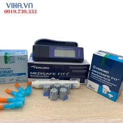 Máy đo đường huyết TERUMO MEDISAFE FIT C  Nhật Bản (35 que +35 kim)