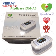 Máy đo nồng độ oxy trong máu SpO2 và nhịp tim iMedicare iOM-A6