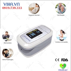 Máy đo nồng độ oxy trong máu SpO2 và nhịp tim iMedicare iOM-A6