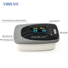 Máy đo nồng độ Oxy iOM-A8-Đo nồng độ oxy và nhịp tim