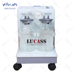 Máy hút dịch, hút đờm 2 bình Lucass SS8A