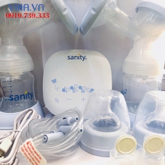 Máy hút sữa điện đôi 2 bình Sanity S6306.ENG