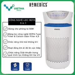 MÁY LỌC KHÔNG KHÍ 5 TRONG 1 HOMEDICS TOTALCLEAN™ AP-T20