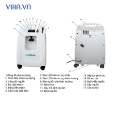 Máy tạo oxy 5 lít Wellmed DO2-5A Series - Có xông mũi