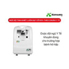 Máy tạo oxy 5 lít / phút Konsung KSW-5 bền bỉ, êm ái