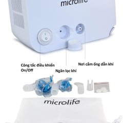 Máy Xông Mũi Họng Microlife NEB200 Chính Hãng