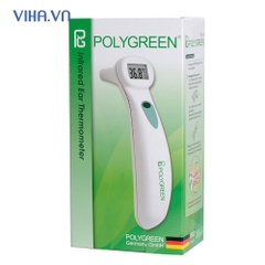 Nhiệt Kế Hồng Ngoại Đo Tai Polygreen KI-8120