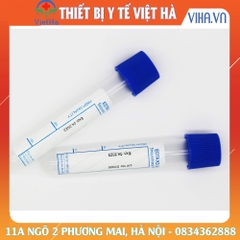 Ống Nghiệm Nhựa EDTA Chống Đông Máu Nắp Xanh [Hộp 100 Ống]