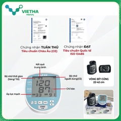 Máy Đo Huyết Áp Điện Tử Bắp Tay ALPK2-N10