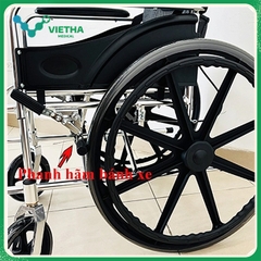 Xe lăn Lucass X91L khung hợp kim nhôm, bánh đúc