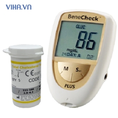 Que thử Glucose, Acid Uric, Cholesteron Máy BeneCheck Plus
