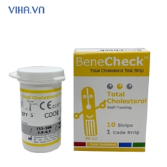 Que thử Glucose, Acid Uric, Cholesteron Máy BeneCheck Plus