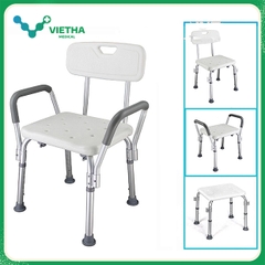 Ghế Tắm Khung Nhôm Tựa Lưng Lucass SC-98TL