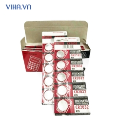 Combo vỉ 5 viên pin maxell cr2032
