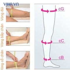 Vớ y khoa cao cấp vớ gối, vớ đùi Medi Duomed