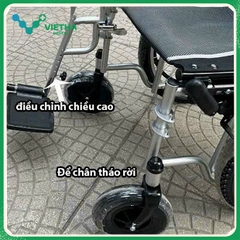 Xe Lăn Bánh Hơi Lucass X64L