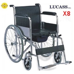 Xe Lăn Có Bô Vệ Sinh Lucass X8
