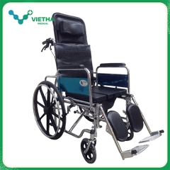 Xe lăn đa năng Lucass X7 có bô vệ sinh, ngả nằm