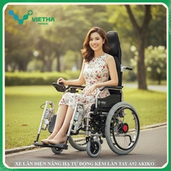 XE LĂN ĐIỆN NGẢ NẰM AKIKO A92