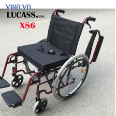 Xe Lăn Lucass X86- xe lăn hợp kim nhôm