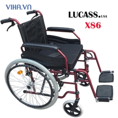 Xe Lăn Lucass X86- xe lăn hợp kim nhôm