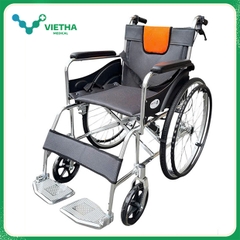 Xe lăn Lucass X91L khung hợp kim nhôm, bánh đúc