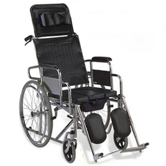 Xe lăn đa năng Lucass X7 có bô vệ sinh, ngả nằm