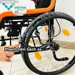 Xe Lăn Lucass X61 Bánh To Lăn Tay