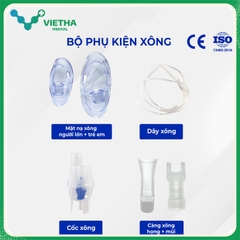 Oromi C28M (BC68005) - Máy Xông Khí Dung Và Hút Mũi Tích Hợp Hút 2 Trong 1