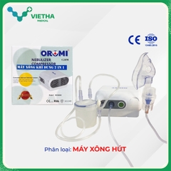 Oromi C28M (BC68005) - Máy Xông Khí Dung Và Hút Mũi Tích Hợp Hút 2 Trong 1