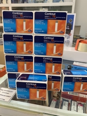 Que Thử Đường Huyết Contour TS  Hộp 100 Que