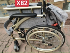 Xe Lăn Khung Nhôm Cao Cấp Siêu Nhẹ Lucass X82