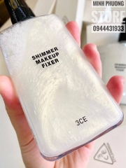 Xịt Khoáng 3CE Shimmer Makeup Fixer