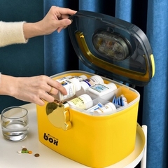 Hộp / khay đựng mỹ phẩm/thuốc tiện lợi Medicine Box