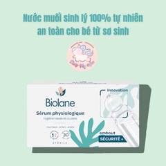 Nước muối sinh lý Biolane vệ sinh mũi, mắt cho bé sơ sinh, trẻ em, người lớn