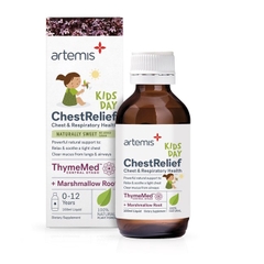 Siro thảo dược Artemis Kid Chest Relief Day/ Night cho bé từ 0-12 tuổi