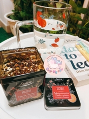 Trà thảo mộc cao cấp Deluxe Pháp thư giãn, ngủ ngon, đẹp da, tặng kèm túi lọc trà