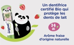 Kem đánh răng hữu cơ Signal cho bé từ 3 tuổi - tuýp 50ml