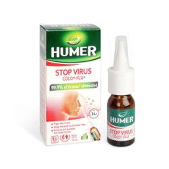 Dung dịch xịt mũi Humer 15ml cho bé từ 1 tuổi, mẹ bầu, người lớn