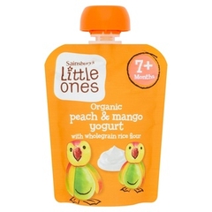 Sữa chua hữu cơ Little Ones Mix trái cây cho bé từ 7 tháng