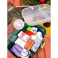 Hộp / khay đựng mỹ phẩm/thuốc tiện lợi Medicine Box