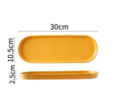 Khay gốm sứ phong cách Nhật