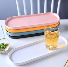 Khay gốm sứ phong cách Nhật