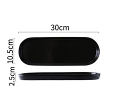 Khay gốm sứ phong cách Nhật