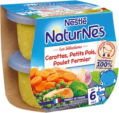 Hủ ăn dặm Nestle không chứa muối cho bé từ 6 tháng tuổi