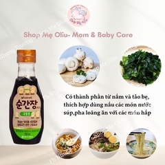 Nước tương ăn dặm tách muối Ivenet cho bé 190ml