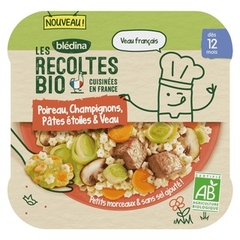 Hủ ăn dặm hữu cơ vị mặn Bledina cho bé từ 12 tháng tuổi