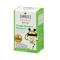 Siro ho thảo dược Zarbee 2m++