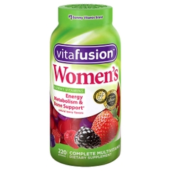 Kẹo dẻo Vitamin Vitafusion Women’s Multivitamin 220 viên cho phụ nữ